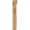 Ekena Millwork Traditional Traditional Rough Sawn Bracket w/ Offset Brace, Western Red Cedar, 6"W x 32"D x 44"H BKT0604X32X44TRA01RWR - alternate 2